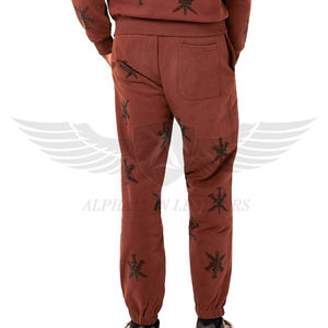 OEM/ODM meilleur fournisseur couleur kaki manches complètes qualité supérieure fabriqué au Pakistan vêtements pour adultes écologiques survêtements en strass - Product Image 5