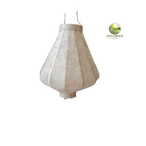 <b>Red</b> <b>Silk</b> Lantern Handmade Diamond Shape Hoi An <b>Silk</b> Lantern Hanging Decor For Party Decoration - Product Image 6