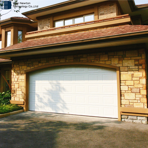 <span class=keywords><strong>Porte</strong></span> <span class=keywords><strong>de</strong></span> <span class=keywords><strong>garage</strong></span> sectionnelle en acier galvanisé texturé sur mesure, vente chaude, qualité professionnelle - Product Image 2