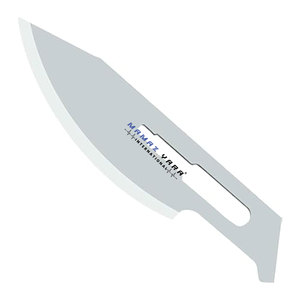 Lames de scalpel stériles en acier à haute teneur en carbone Dermablade n° 24 Individuellement emballés sous film. Dentaire, chirurgical, loisirs créatifs, artisanat - Product Image 1