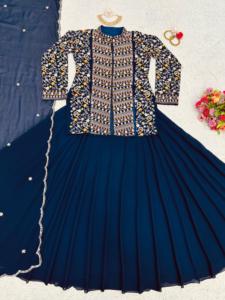 Designer Lehenga <b>Top</b> And Dupatta With Sequence Work - Product Image 4