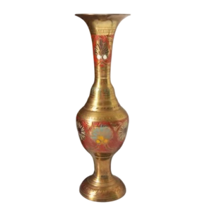 High Quality Brass <b>Vintage</b> Arabic Flower <b>Vase</b> Engraved With Polish Finished For Tabletop Home Decor And Table Decoration - Product Image 6
