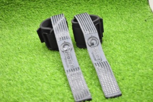 Sangles de musculation en néoprène élastiques pour CrossFit, musculation, entraînement de force, antidérapantes, légères, haute élasticité, réglables, forme 8 - Product Image 3