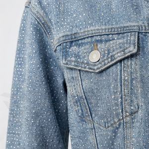 Fall Winter Wear Women Jeans Jacket Best Quality Quick Dry Stylish Fashion <b>Coat</b> High Quality Streetwear Apparel Wholesale Price - Product Image 5