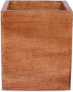 Soporte para utensilios de madera de mango, cuchillo, cuchara, espátula, servidor de Pasta, organizador para encimera de cocina, chefs, cocina ecológica - Product Image 4