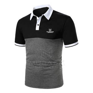 เสื้อยืดโปโลผู้ชายน้ำหนักเบาออกแบบโลโก้ได้ตามต้องการ2025 - Product Image 2