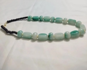 Collier en résine écologique de qualité supérieure, acrylique lucite, bijoux de mariage indiens tendance, style perles classiques pour femmes - Product Image 5