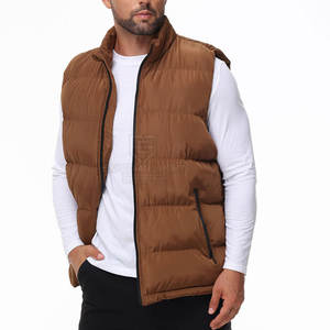 Veste sans manches à capuche pour homme avec logo personnalisé sur le devant, service OEM, prix bas, écologique, respirante - Product Image 3