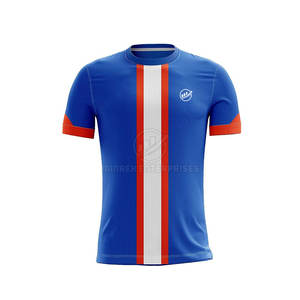 Service OEM 100% Maillot de sport en polyester imprimé de logo personnalisé pour les fans de football - Product Image 6