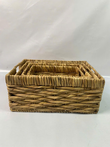 Hiện đại Bộ 4 hình chữ nhật nước Hyacinth lưu trữ giỏ - Product Image 4