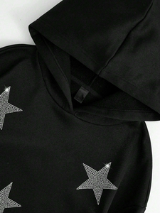 เสื้อฮู้ดผ้าคอตตอนผสมระบายอากาศน้ำหนักเบาสำหรับผู้ชายเสื้อมีฮู้ดประดับพลอยเทียมสำหรับผู้ชายสไตล์ไม่เหมือนใคร - Product Image 4