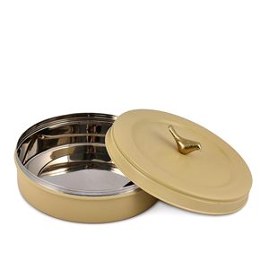 Nouveau produit Boîte à roti en laiton de qualité supérieure, polie, boîte à chapati roti 100% haute qualité pour la table à manger, boîte à casseroles, meilleur emballage - Product Image 4