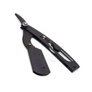 Fournitures de barbier en gros, rasoir professionnel à lame droite pour salon de coiffure, rasoir de salon pour barbier - Product Image 3