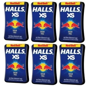 Halls XS RedBull บรรจุภัณฑ์ขนมปราศจากน้ำตาลสำหรับร้านสะดวกซื้อ - Product Image 2
