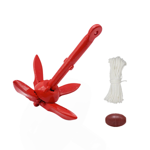 <span class=keywords><strong>Ancre</strong></span> de bateau pliable en acier au carbone 3,5 lb 1,5 kg 4 branches, antirouille, peinte, avec flotteur de corde |   <span class=keywords><strong>Ancre</strong></span> à grappin portable <span class=keywords><strong>pour</strong></span> <span class=keywords><strong>kayak</strong></span> et jet ski - Product Image 1