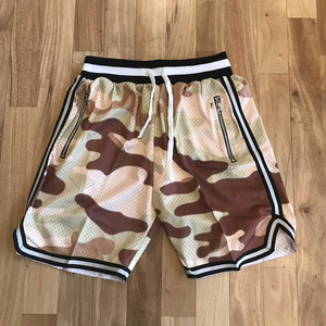 Short de sport en maille pour hommes, imprimé de basket-ball en sublimation, conçu sur mesure en polyester, short de basket-ball décontracté en maille - Product Image 6