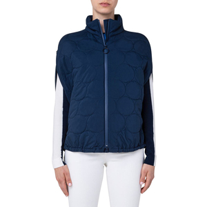 เสื้อผ้าแฟชั่นเสื้อกั๊กขนเป็ดสำหรับผู้หญิงเสื้อคอตตอนแบบบางระบายอากาศได้ดีมีบุนวมหนาให้ความอบอุ่น - Product Image 1