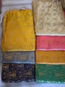 Tela de brocado Jacquard de alta calidad para blusa Kurti Lehenga Sherwani Dupatta fundas de cojines y decoraciones de boda - Product Image 2