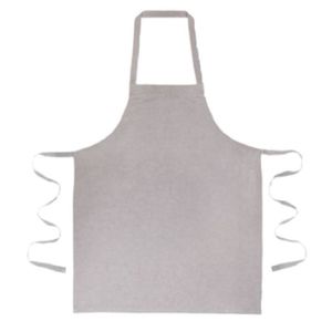 Delantal de babero sin mangas de algodón orgánico 100%, accesorio de limpieza de cocina de calidad para mujer, colores brillantes, uso doméstico personalizable - Product Image 3