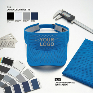 <span class=keywords><strong>Casquette</strong></span> de golf SHINY Premium personnalisée à séchage rapide, respirante et légère, visière de sport anti-UV UPF 50 pour la course à pied - Product Image 4