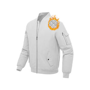 Venta caliente Moda Otoño Chaquetas de bombardero para hombres Tendencia Chaquetas jóvenes Chaqueta voladora Hombres - Product Image 1