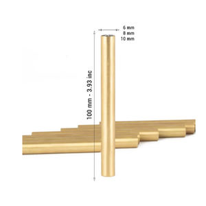 Épingles de couteau en mosaïque en laiton de qualité bricolage personnalisables de haute qualité avec support OEM pour les projets de taille industrielle - Product Image 3