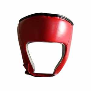 Protège-tête en cuir respirant personnalisé de haute qualité pour le sport Protection des coups de pied Durable Halmet pour la boxe MMA Kick Boxing - Product Image 1