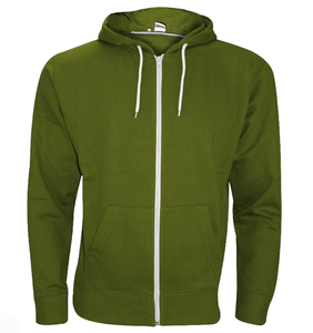 OEM Men's American Fleece Zip-Up <b>Hoody</b> Jacket Soft Cotton Sweatshirt with Customizable Logo for Winter - Product Image 6