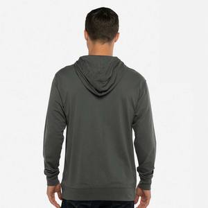 Vente en gros French Terry Pullover Hoodie Sweatshirts unisexes Deep Grey - Product Image 2