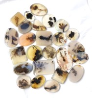 100% naturel de haute qualité Dendritc Quartz pierres précieuses en vrac fabrication de bijoux couleur pierre précieuse pierre précieuse naturelle Dendritc Quartz