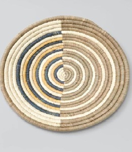 Décoration plaque ronde coussinets isolants tapis caboteur fête tissé jacinthe d'eau jonc de mer rotin napperon pour Table à manger non - Product Image 6
