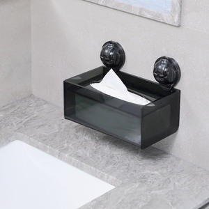 Caja blanca de diseño dorado más vendida, caja de soporte de pañuelos acrílicos para accesorios de mesa, caja decorativa para servilletas - Product Image 5