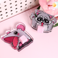 Porte-clés personnalisé en acrylique en forme de clavier, jouet anti-stress, interrupteur de clavier mécanique promotionnel