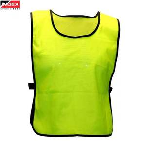 Gilet d'entraînement unisexe vert INDEX pour adulte, col rond, en polyester, respirant, séchage rapide, pour e-sport - Product Image 1
