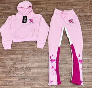 Fabricant de pantalon de jogging Hip Hop de créateur personnalisé avec embossage pantalon de jogging ample pour hommes pour hommes - Product Image 3