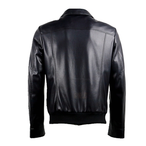 Chaqueta de Moda para Hombre, Invierno, Estilo Urbano, de Piel Vacuna Recubierta, Lona Genuina, Impermeable, Resistente al Viento y Transpirable, Hecha en Pakistán - Product Image 2
