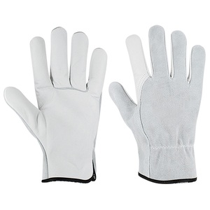 Vente en gros d'usine OEM de gants en nitrile Gants de sécurité pour travailleur en cuir de chèvre pour conducteur industriel Gants durables à usage général - Product Image 3