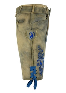 Oktoberfest Lederhosen กางเกงขาสั้นหนังบาวาเรียดั้งเดิมเยอรมัน - Product Image 2