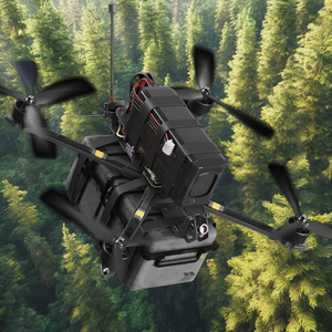 10-inch 4 cánh động cơ 15-20km phạm vi 32-min Thời gian bay 5kg tải trọng tầm xa <span class=keywords><strong>Quadcopter</strong></span> bay không người lái - Product Image 2