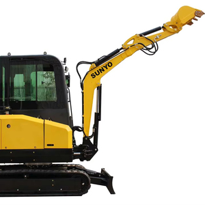 Miniexcavadora Diesel SYR340 con Bomba de Motor y Caja de Cambios - Product Image 1