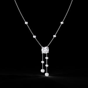 Vente en gros de collier en or 14 ct avec diamants pour femmes Bijoux fins avec coupe ronde Nouvelle collection - Product Image 2