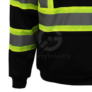 Sweat-shirts de sécurité sans manches respirants de qualité supérieure, très vendus, vêtements de travail haute visibilité pour adultes, personnalisables - Product Image 5