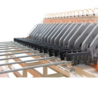 Machine à souder les grillages métalliques en acier inoxydable entièrement automatique haute efficacité YZ GWC-D-2600, moteur à engrenages PLC, 5-12 mm, 90 coups/min, 1