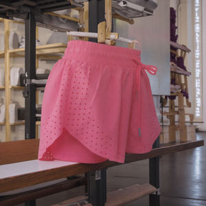 Short court pour femme Short léger pour femme Ceinture élastique et poches à coutures latérales Short pour femme - Product Image 2