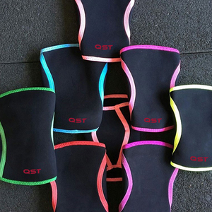 Mangas de codo de neopreno Unisex de calidad superior Flexible Cross-Fit Gym Workout Almohadilla de protección Banco de levantamiento de pesas Soporte de presión - Product Image 6