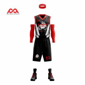 Conjuntos de uniformes de baloncesto personalizados al por mayor - Product Image 2
