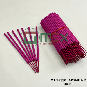 Bâtons d'encens de couleur blanche naturelle grand diamètre en vrac en gros noyau de bambou d'agarbatti à longue combustion pour la méditation d'aromathérapie - Product Image 4