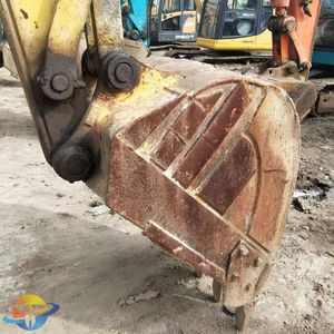 Mini-excavatrice sur chenilles Komatsu PC138US d'occasion, 5 tonnes, prix bas, comprend moteur, boîte de vitesses, roulement Changjiang, caractéristiques PLC - Product Image 5