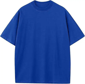 Nueva Colección Primavera Verano, Camiseta Holgada de Manga Corta para Hombre y Mujer, Color Gris Sólido, Material de Algodón - Product Image 6