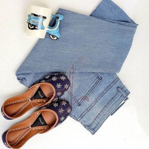 Zapatos Khussa para Mujer, Antideslizantes, de Alta Calidad, con Parte Superior de Terciopelo, Bordados, Hechos a Medida, Servicio OEM, Cantidad al por Mayor, Fábrica de Pakistán - Product Image 2